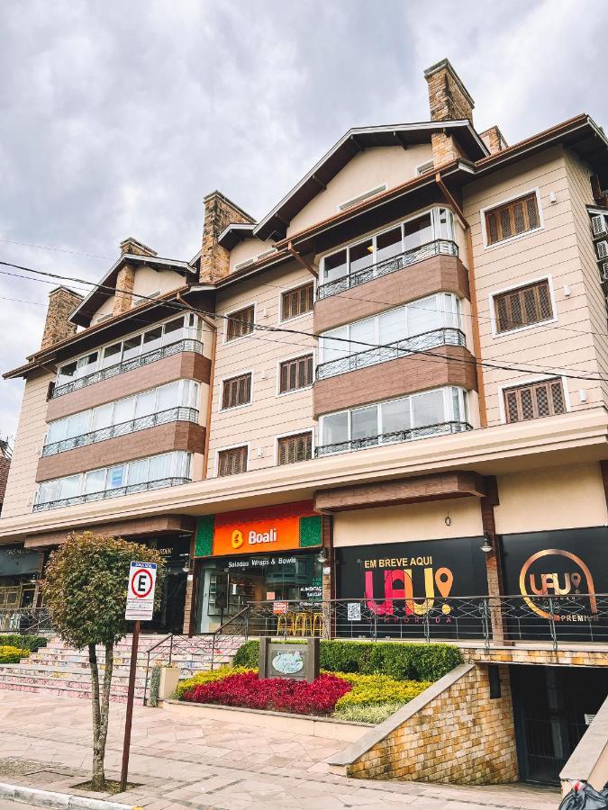 Apto A 3 Minutos Da Rua Coberta De Gramado Exterior foto
